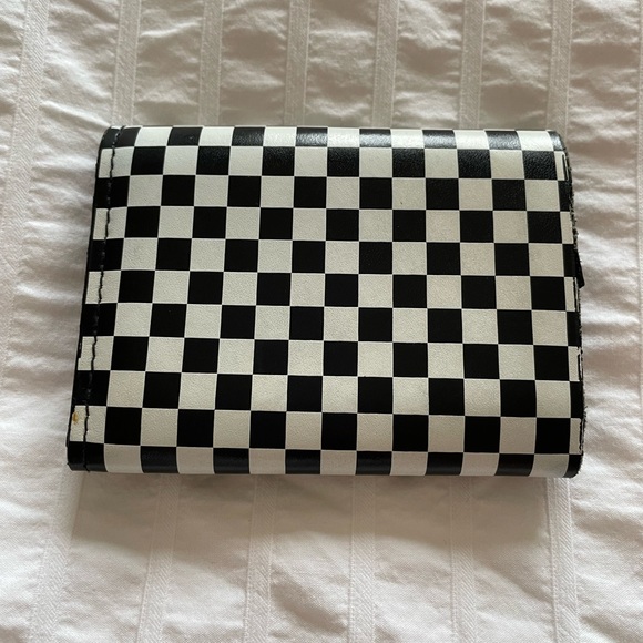 Rude Boy checkered leather wallet - Picture 3 of 6